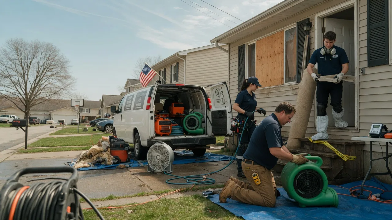 Water Damage Restoration in Sharon Springs, KS near me